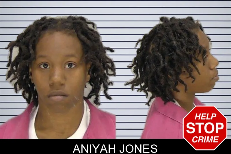 Aniyah Jones mugshot