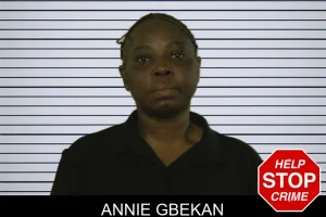 Annie Gbekan mugshot