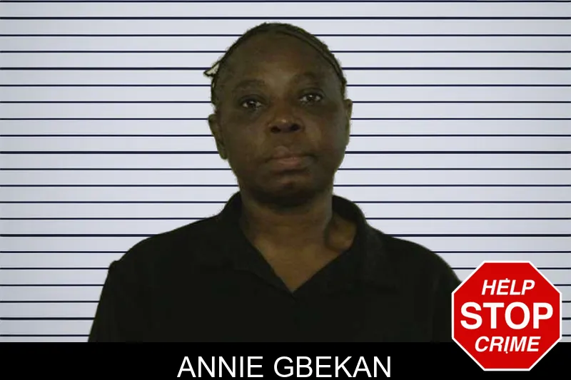Annie Gbekan mugshot – Liberty County , Georgia Annie Gbekan mugshot