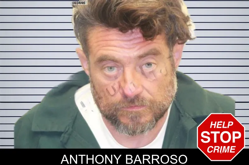 Anthony Barroso mugshot