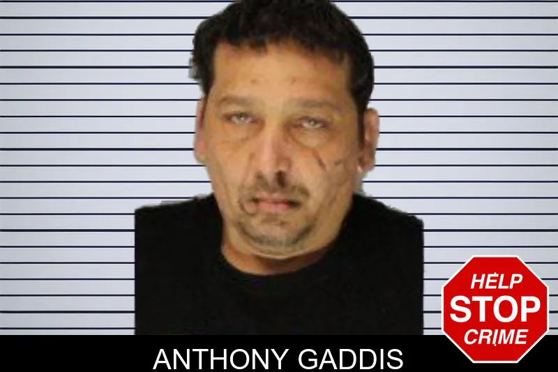 Anthony Gaddis mugshot