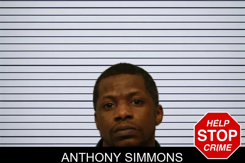 Anthony Simmons mugshot