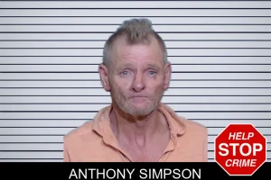 Anthony Simpson mugshot