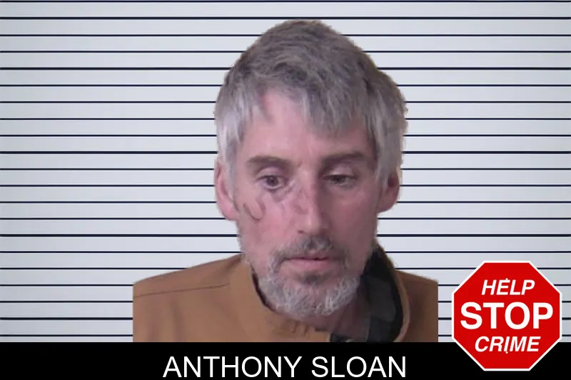 Anthony Sloan mugshot