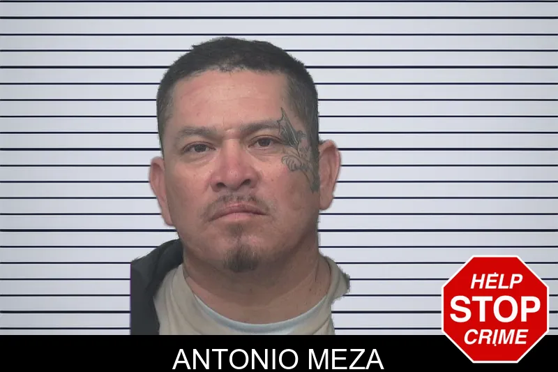 Antonio Meza mugshot