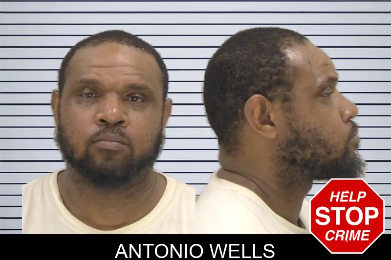 Antonio Wells mugshot