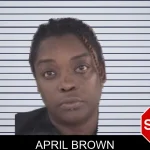 April Brown mugshot