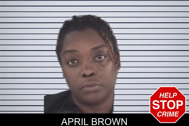 April Brown mugshot
