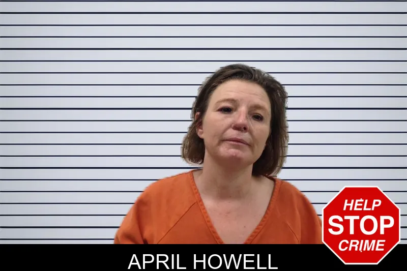April Howell mugshot