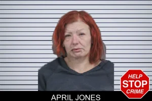 April Jones mugshot