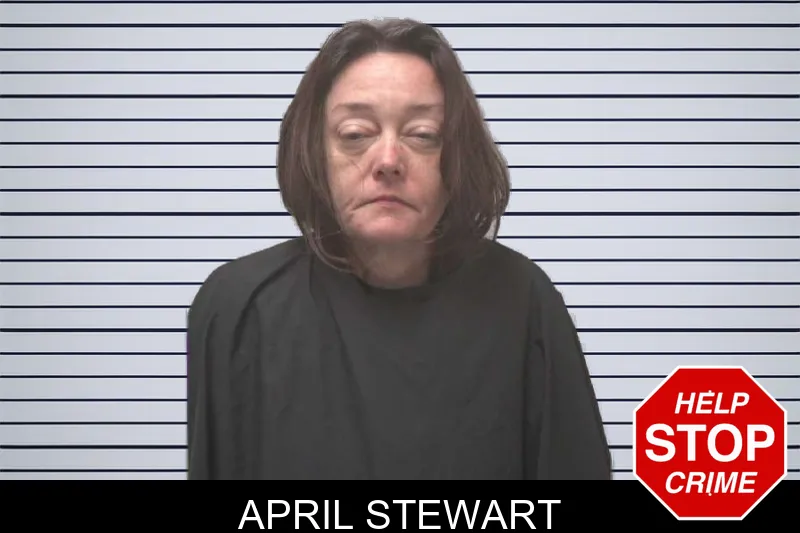April Stewart mugshot