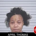April Thomas mugshot