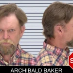 Archibald Baker mugshot