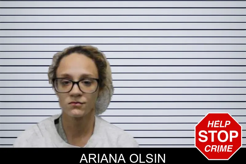Ariana Olsin mugshot
