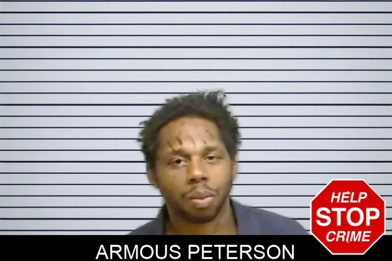 Armous Peterson mugshot – Fulton County , Georgia Armous Peterson