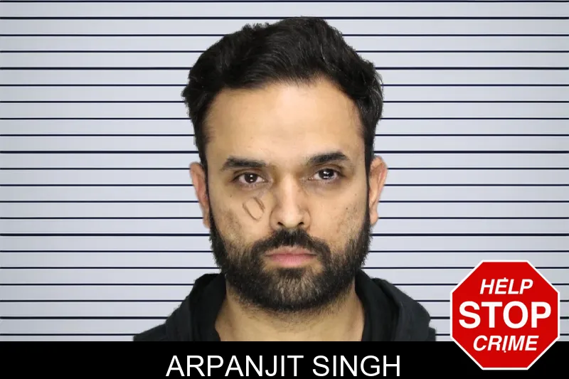 Arpanjit Singh mugshot