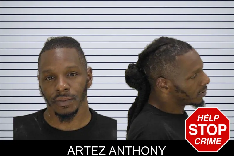 Artez Anthony mugshot