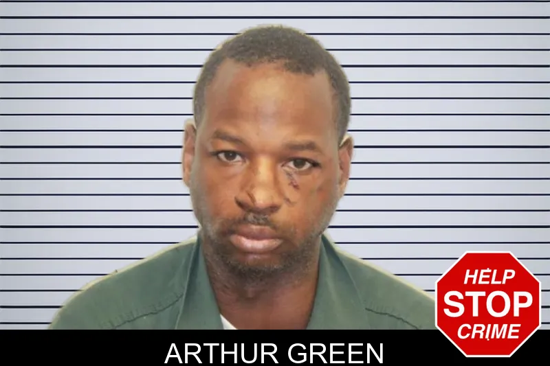 Arthur Green mugshot