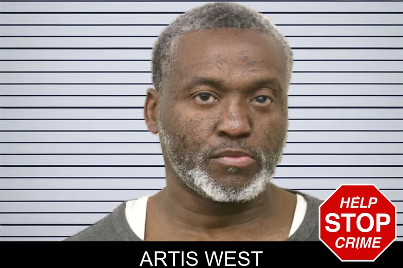 Artis West mugshot