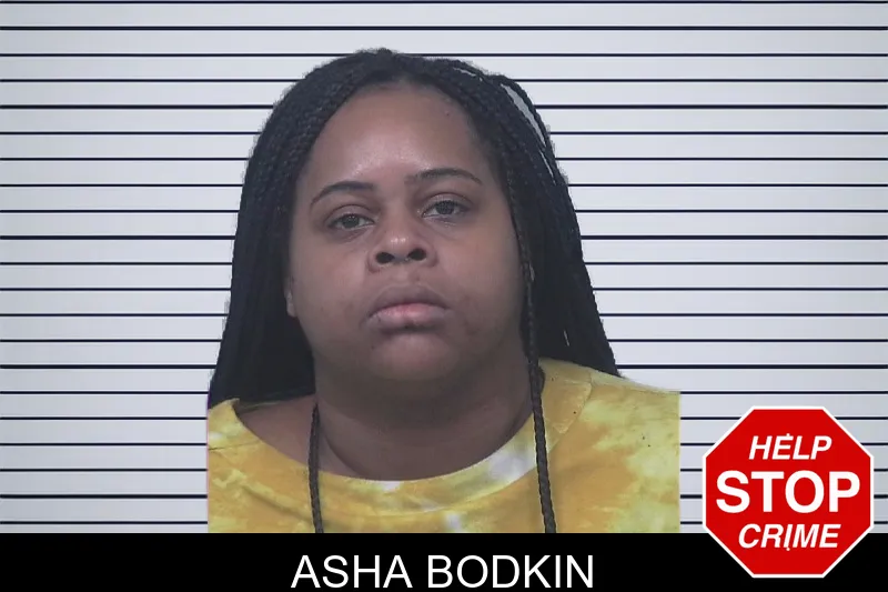 Asha Bodkin mugshot