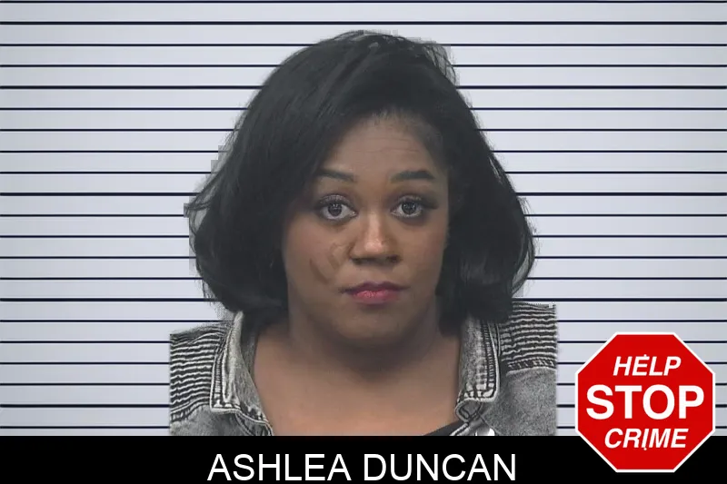 Ashlea Duncan mugshot