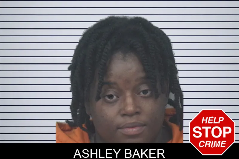 Ashley Baker mugshot