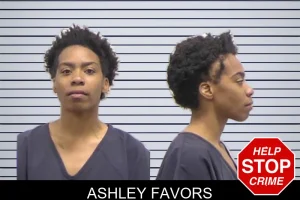 Ashley Favors mugshot