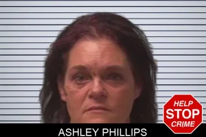 Ashley Phillips mugshot