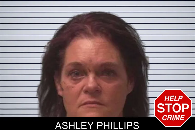 Ashley Phillips mugshot
