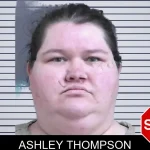 Ashley Thompson mugshot