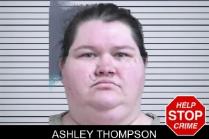Ashley Thompson mugshot