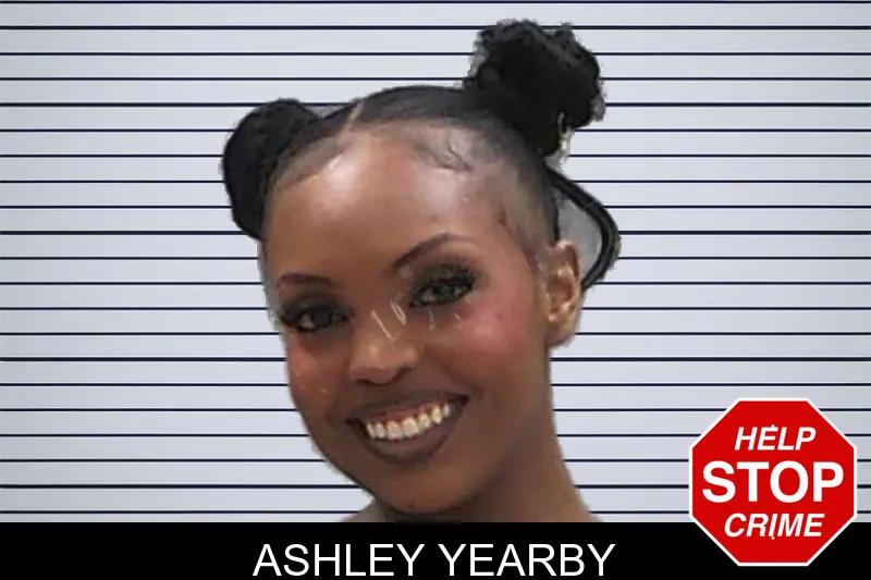 Ashley Yearby mugshot