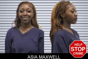 Asia Maxwell mugshot