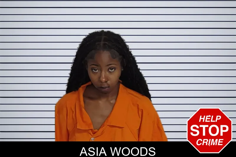 Asia Woods mugshot