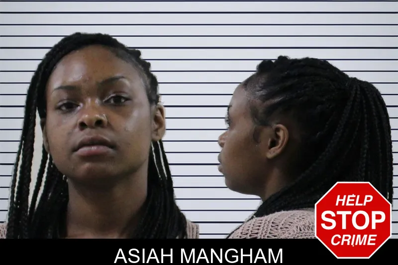 Asiah Mangham mugshot