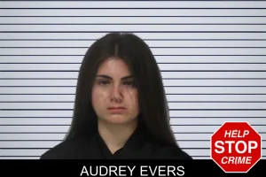 Audrey Evers mugshot