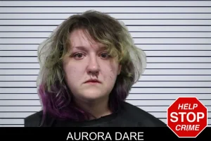 Aurora Dare mugshot