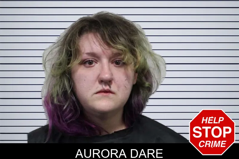 Aurora Dare mugshot