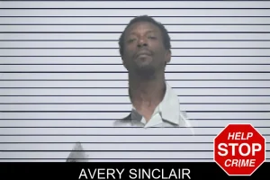Avery Sinclair mugshot