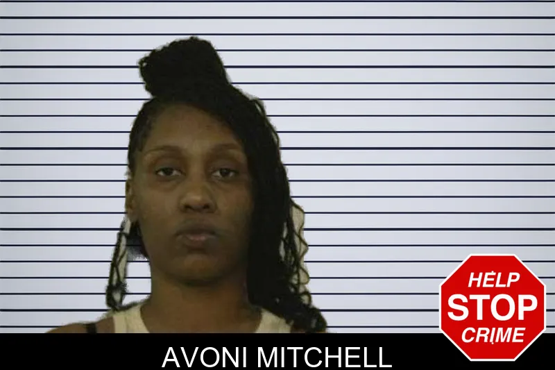 Avoni Mitchell mugshot