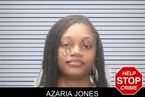 Azaria Jones mugshot