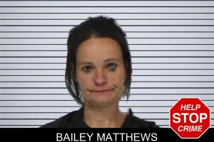 Bailey Matthews mugshot
