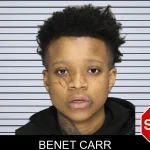 Benet Carr mugshot