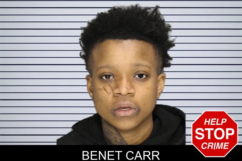 Benet Carr mugshot