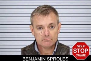 Benjamin Sproles mugshot