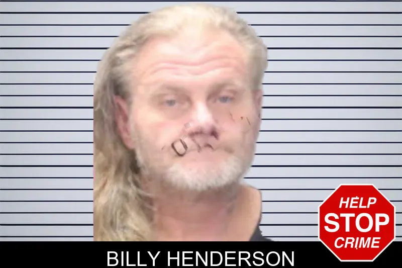 Billy Henderson mugshot