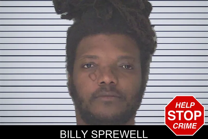 Billy Sprewell mugshot