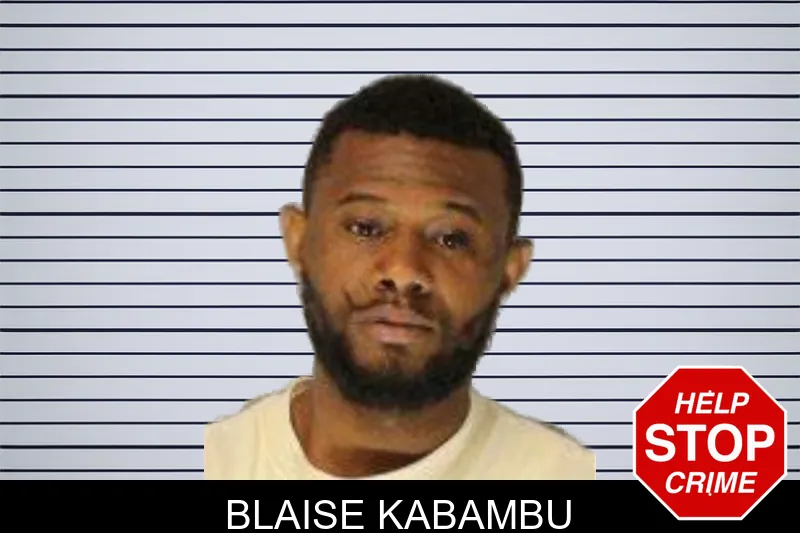 Blaise Kabambu mugshot