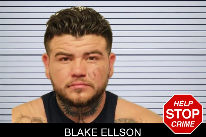 Blake Ellson mugshot