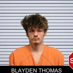 Blayden Thomas mugshot